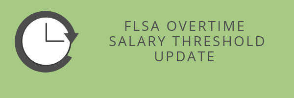 FLSA Overtime Recommendations Sent to White House