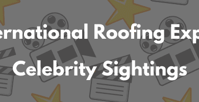 International Roofing Expo 2020 Celebrity Sightings