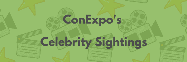 ConExpo 2020 Celebrity Sighting with Face Recognition Employee Time Tracking