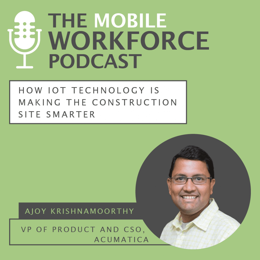Construction technology doesn’t just track your budget and gives you information on the progress of your projects. Technology is now integrated with your equipment giving feedback on utilization, early alerts, and warnings. Ajoy Krishnamoorthy joins host Mike Merrill to explain how the (IoT) [...]